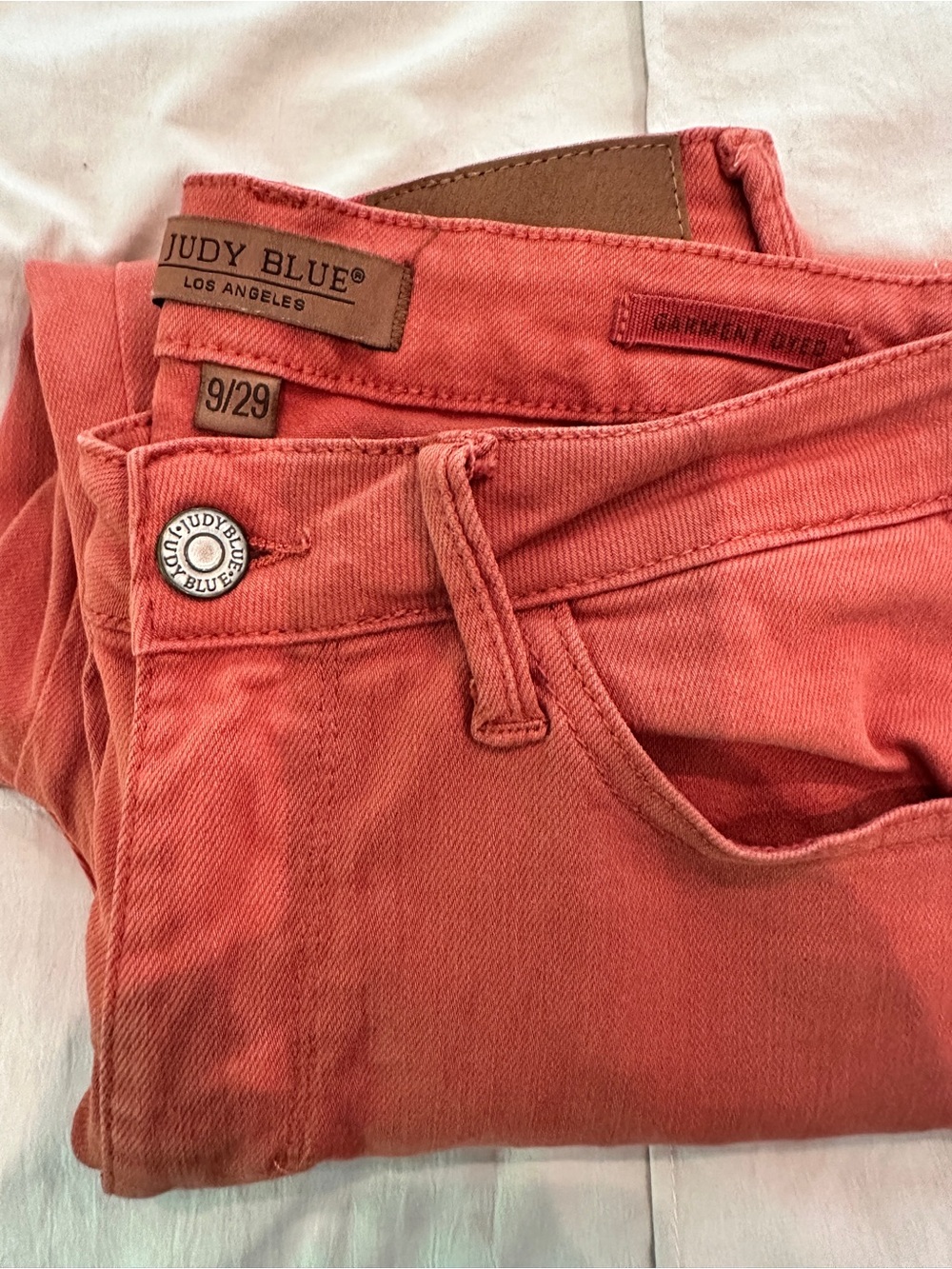 Judy Blue Terracotta Slim Bootcut Jeans Women’s Size 9/29 Stretch Denim - Picture 6 of 9
